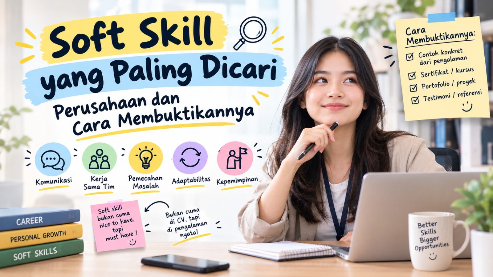 Soft Skill yang Paling Dicari Perusahaan dan Cara Membuktikannya